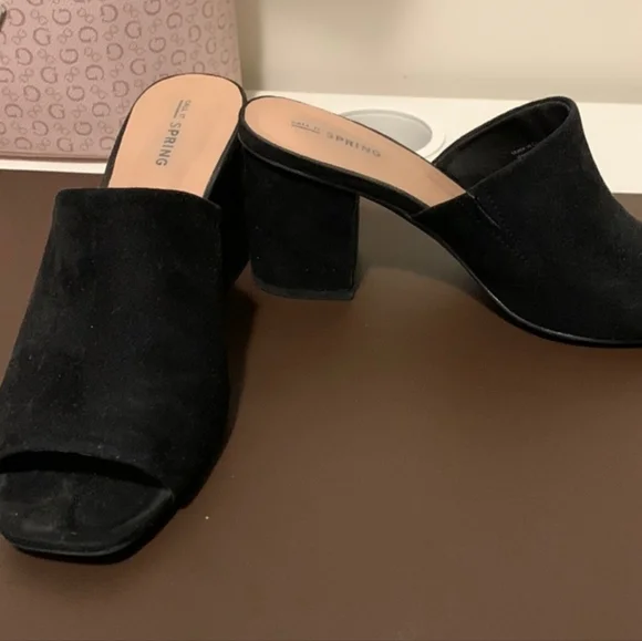 Call it Spring Suede Mules - Picture 2 of 3